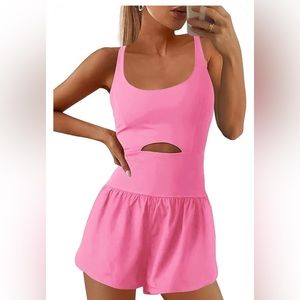 Pink runsie